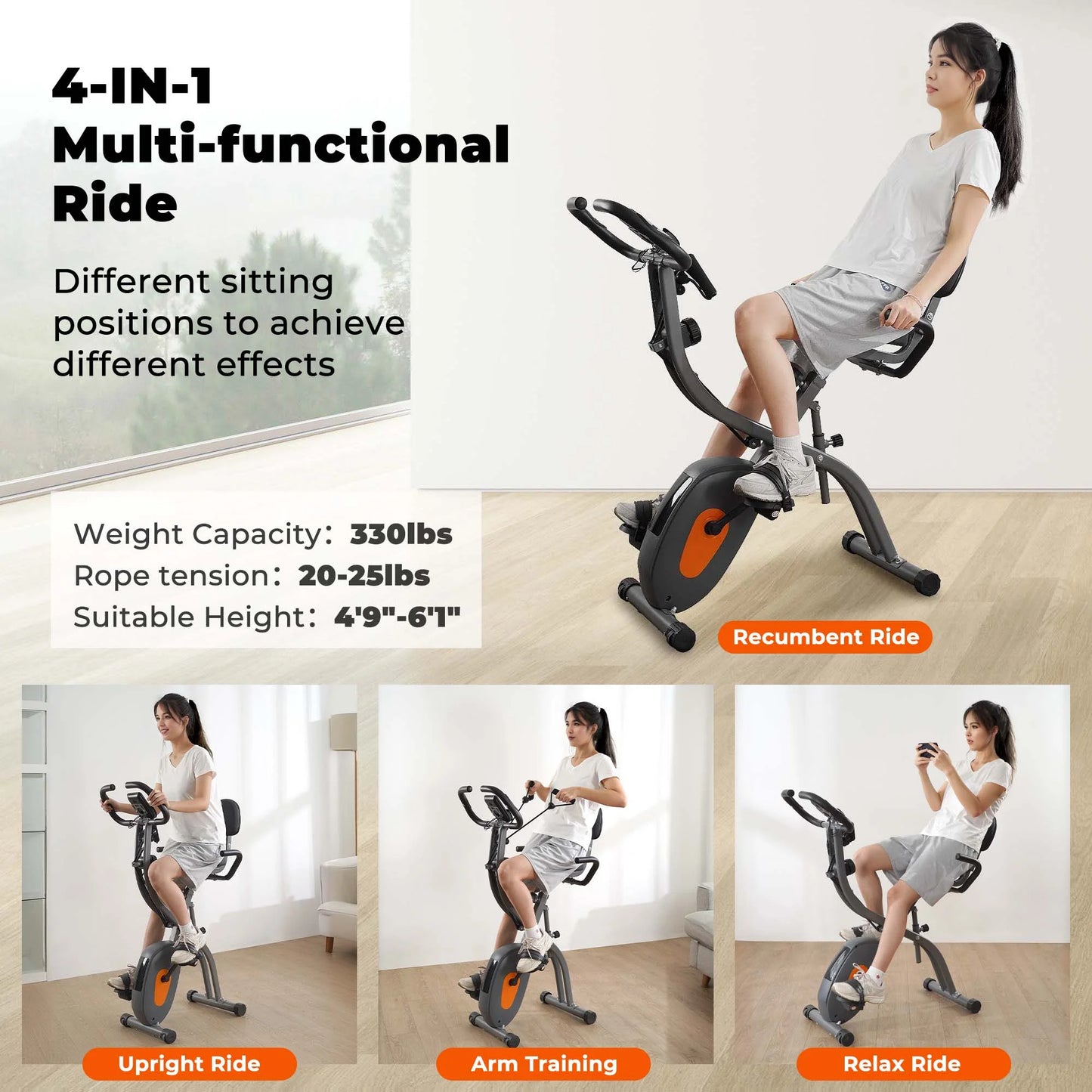 Folding Stationary Bike
