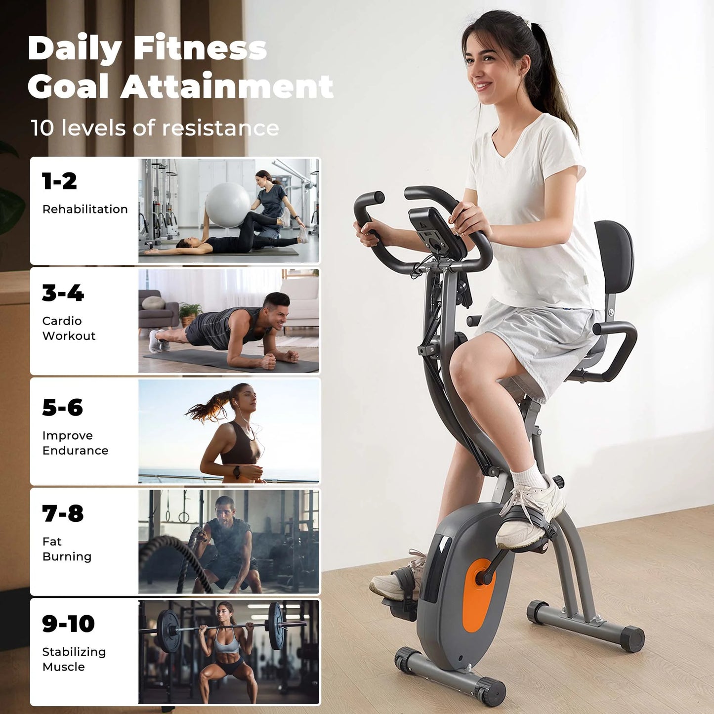 Folding Stationary Bike