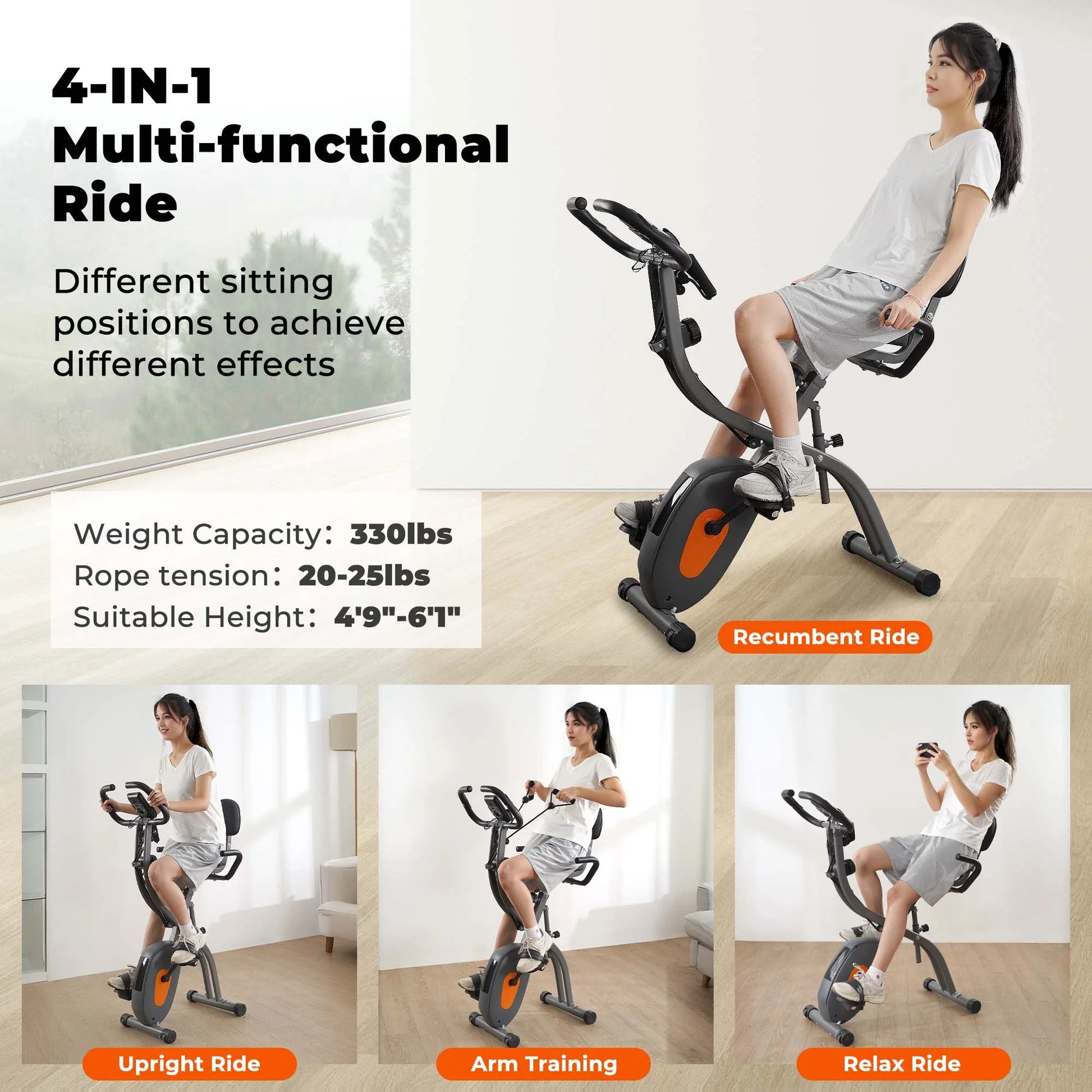 Folding Stationary Bike
