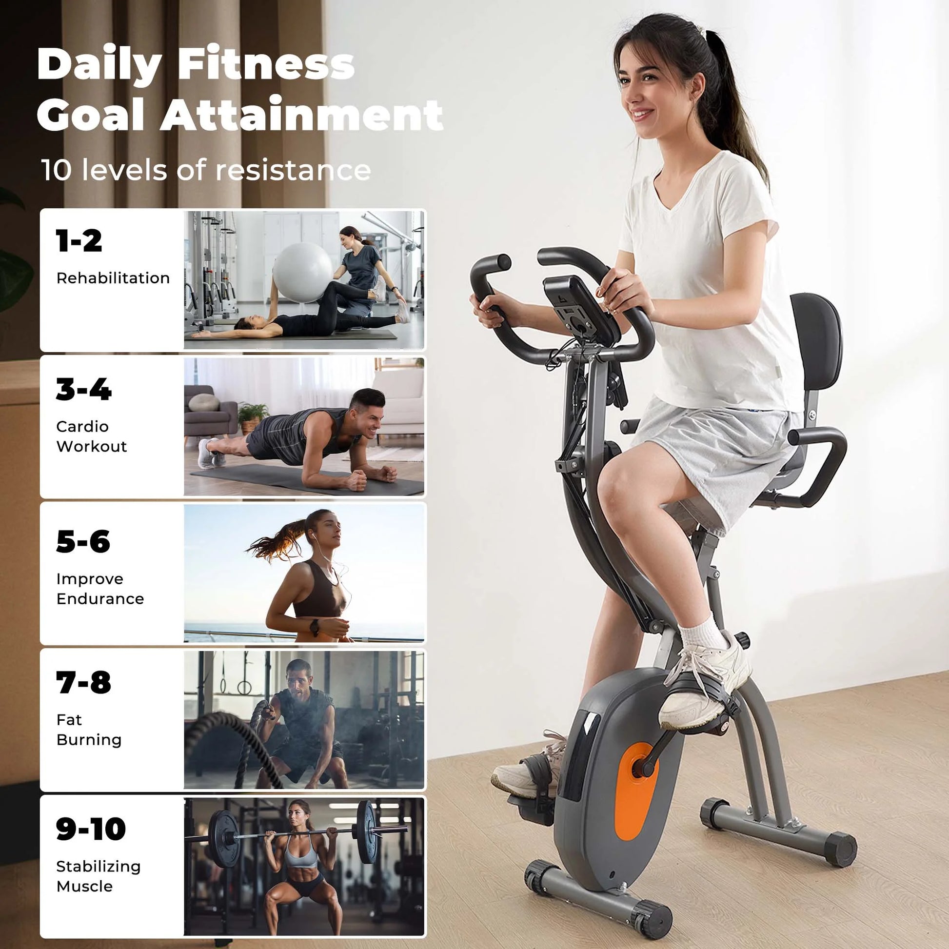 Folding Stationary Bike