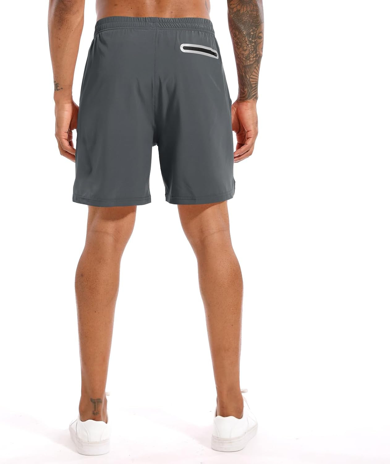 Men'S Running Shorts with Phone Pockets